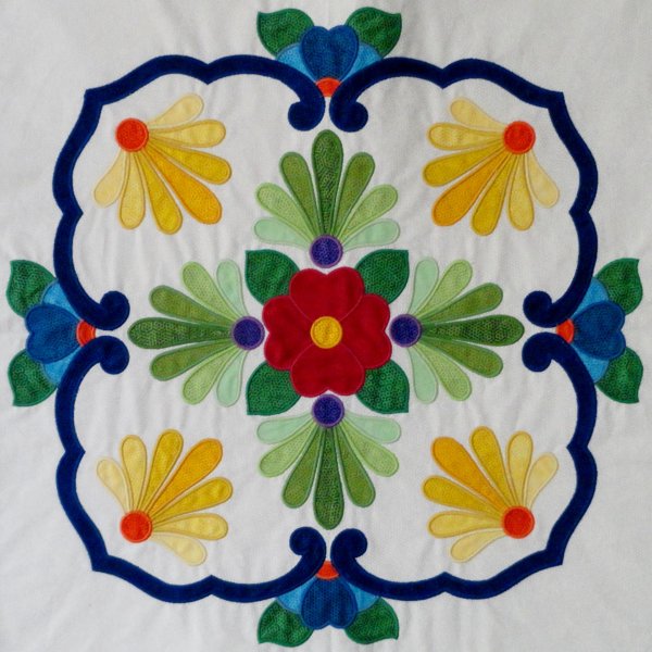 Декоративная аппликация в детском саду