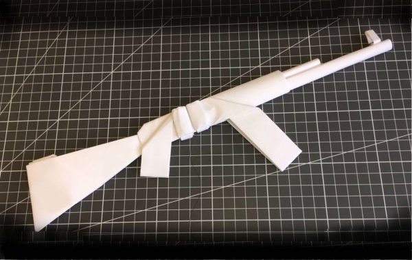 Бумажный пистолет