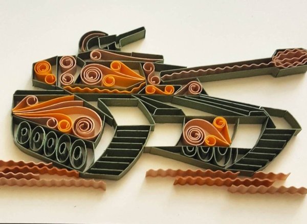 Поделки на военную тему