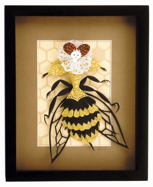 Аппликация Оса