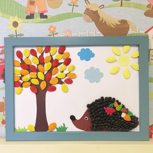 Осенняя Полянка аппликация