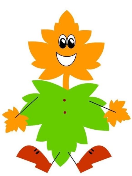 Осенние листочки аппликация из бумаги