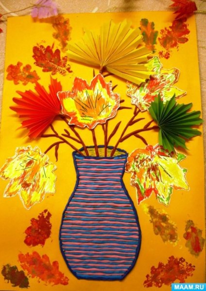Поделки на тему осенний букет