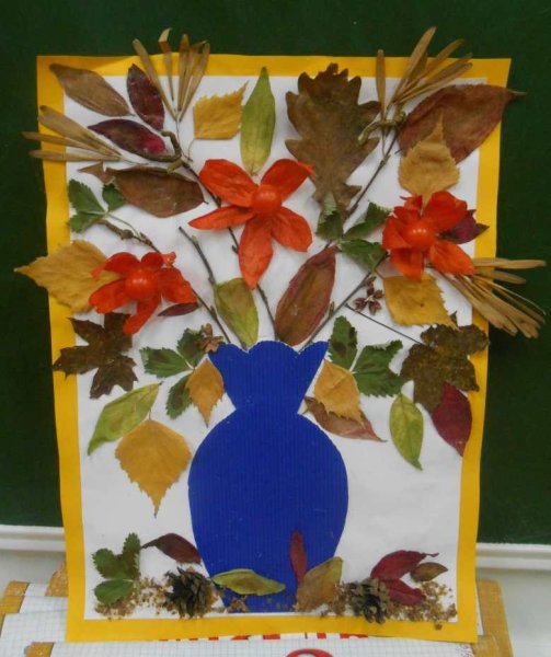 Поделки из листьев