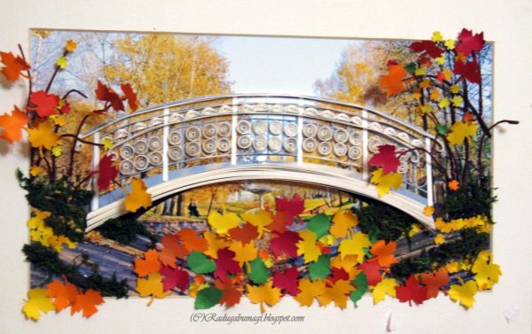 Поделки на тему осенний город