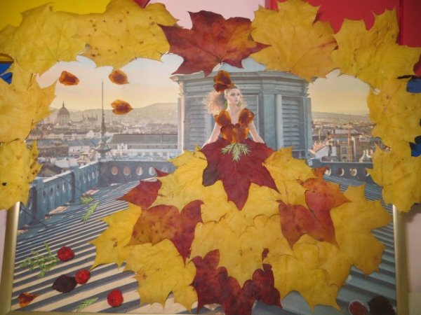 Поделка осенний Петербург