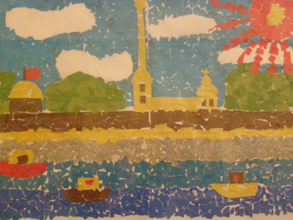 Рисование на тему Санкт Петербург