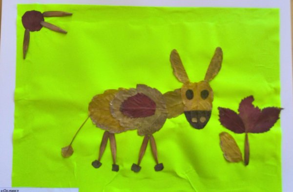 Ослик поделка для детей