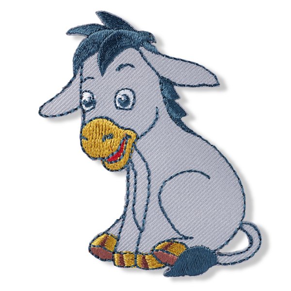 Грустный ослик рисунок