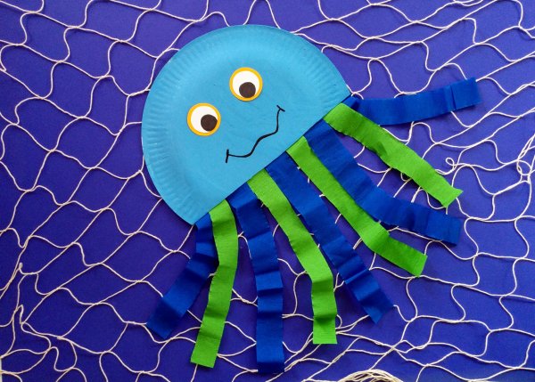 Поделка осьминог