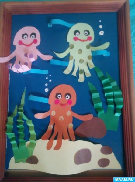 Поделка Осьминожки