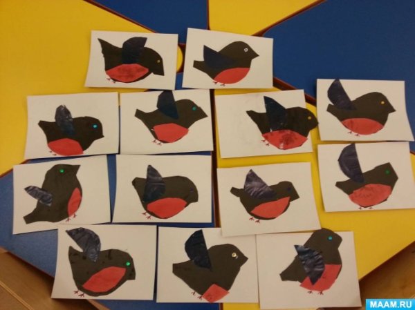 Аппликация в подготовительной группе