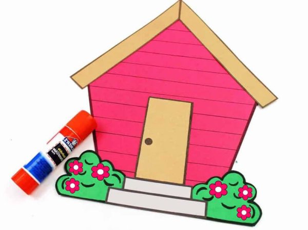 Аппликация школа