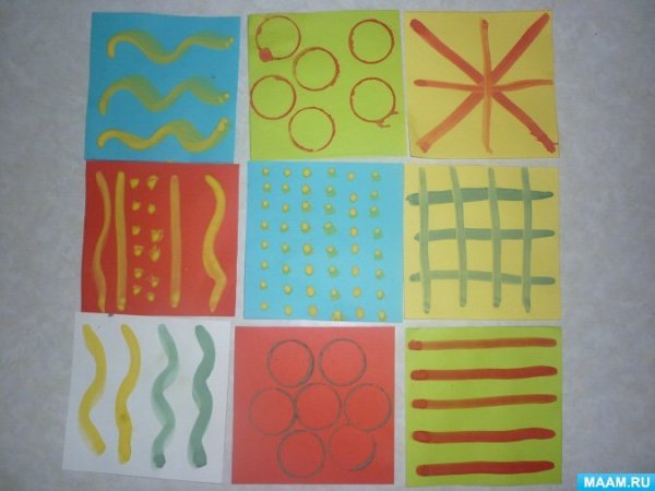 Рисование в младшей группе коврик