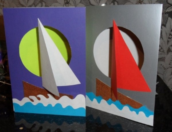 Поделка открытка на 23 февраля своими руками