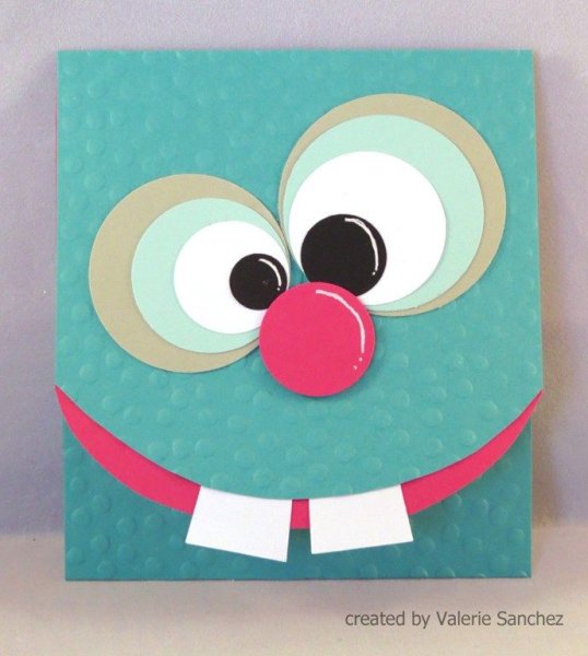 Открытка руками ребенка