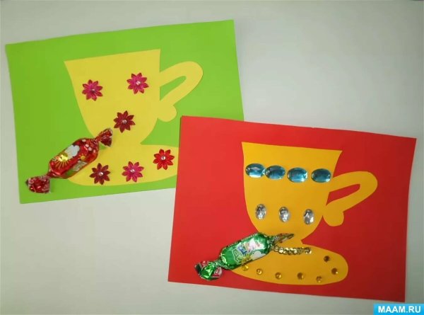 Подарок маме средняя группа