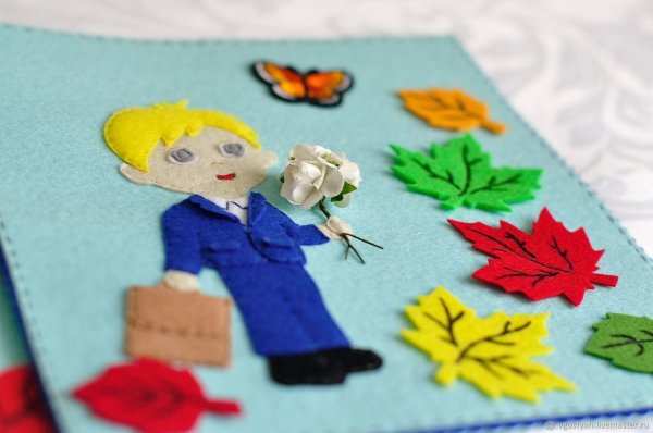 Поделка на тему школа