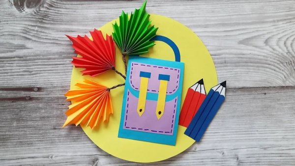 Поделки к 1 сентября