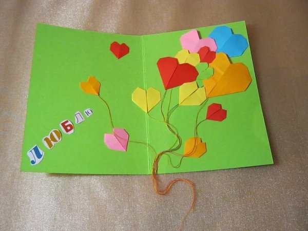 Поделка на день рождения бабушке лёгкая