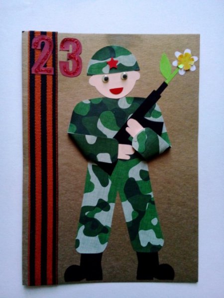 Поделки на 23 февраля