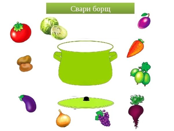 Набор карточек для борща