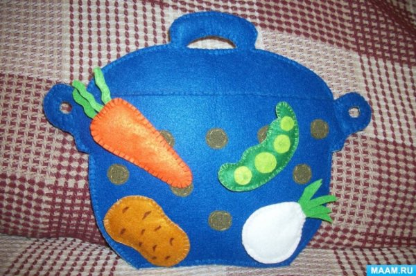 Кастрюля из фетра