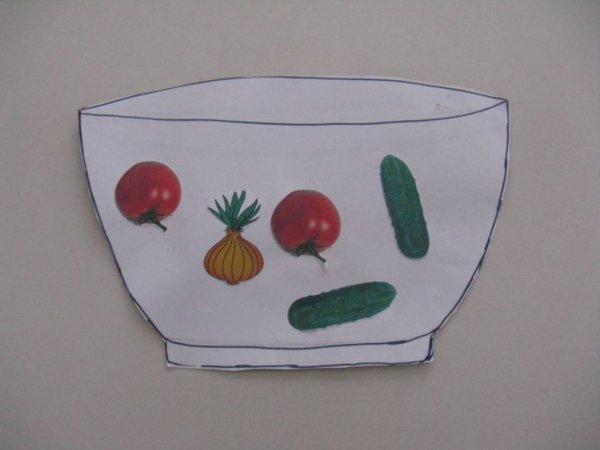 Рисование овощи вторая младшая группа