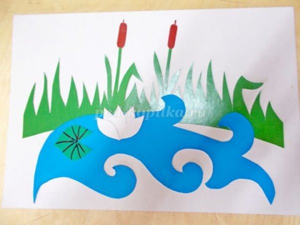 Камыш из бумаги