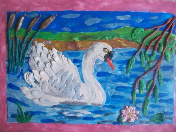 Картины в технике пластилинография