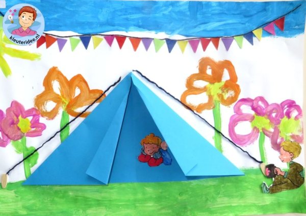 Аппликация на тему туризм