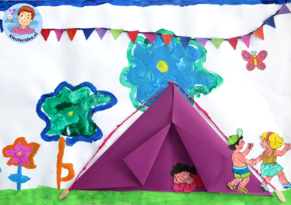 Аппликация на тему туризм