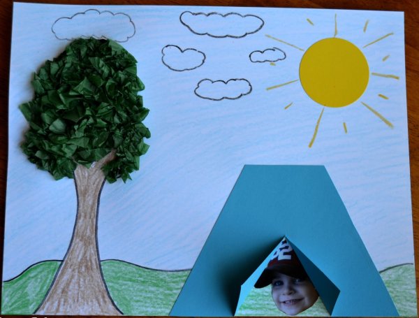 Поделки для детей поход