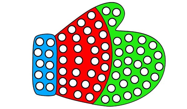 Заплатки для пластилина для малышей