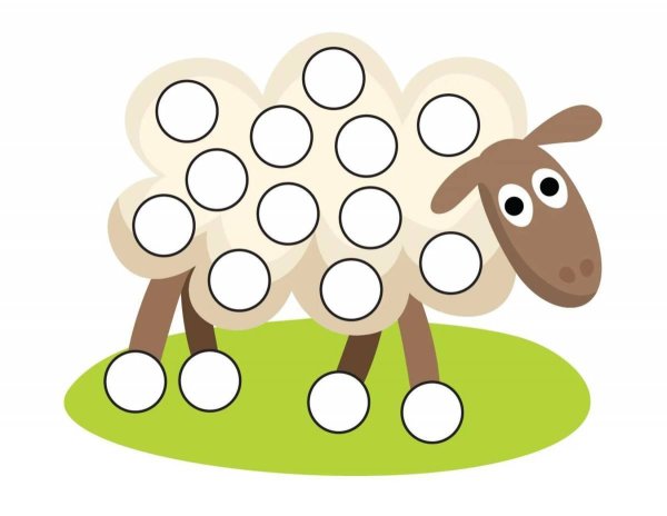 Пластилиновые заплатки для малышей