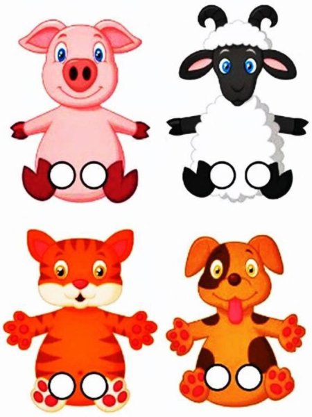 Игрушки для пальчикового театра