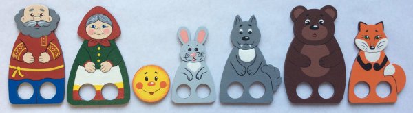 Кукольный театр Репка, Колобок,Теремок