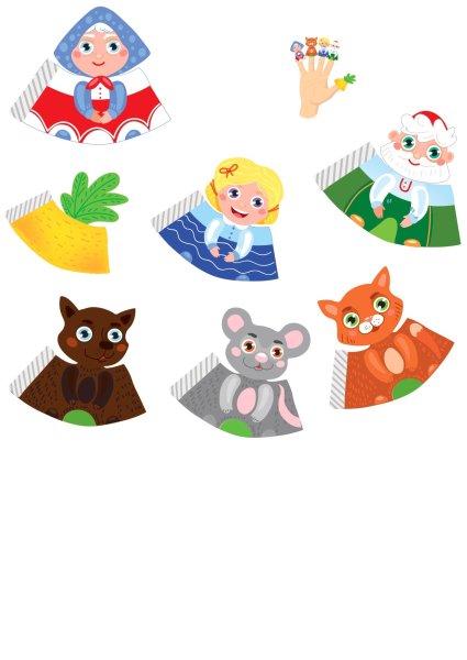 Пальчиковый театр сказка Репка