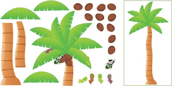 Пальма аппликация для детей