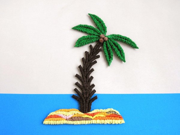 Пальма аппликация для детей