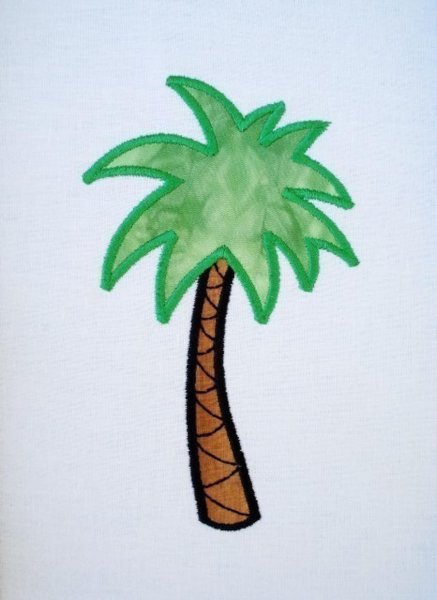 Пальма из цветной бумаги