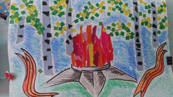 Вечный огонь глазами ребенка