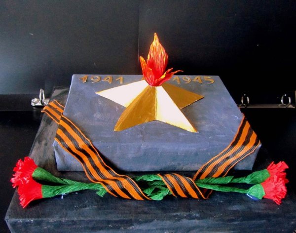 Поделка на 9 мая в детский сад вечный огонь