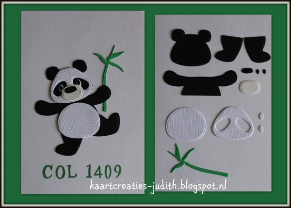 Панда из фетра