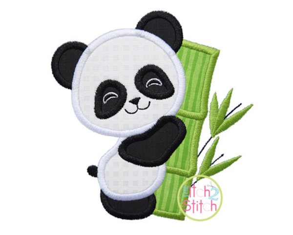 Панда из ткани