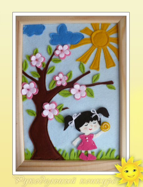 Панно Весна для детского сада