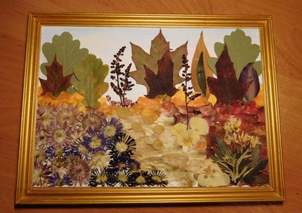 Осеннее панно