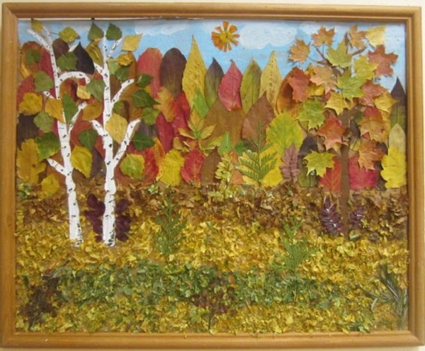 Коллективное панно осень