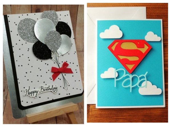 Открытка для папы своими руками