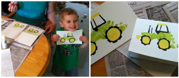 Открытка папе от ребенка